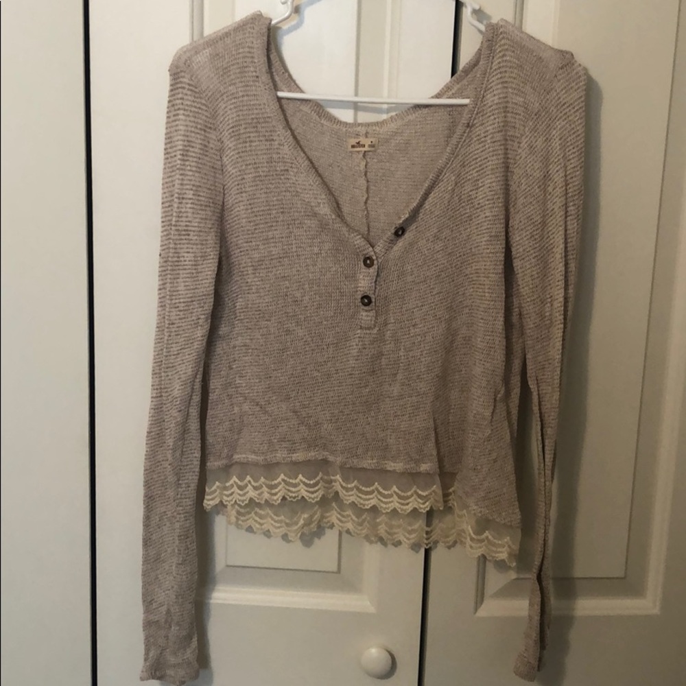 Long sleeve hollister sweater